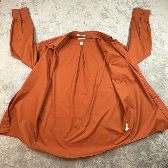 Van Heusen Men's L Button Down LS Dress shirt - Burnt Orange - SEE DESCRIPTION - Picture 3 of 15